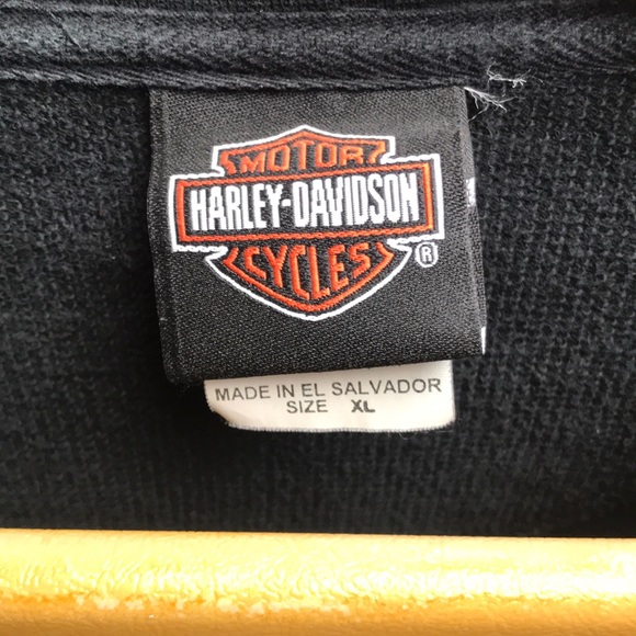 Harley Davidson long sleeve sweat shirt men’s - Picture 3 of 5
